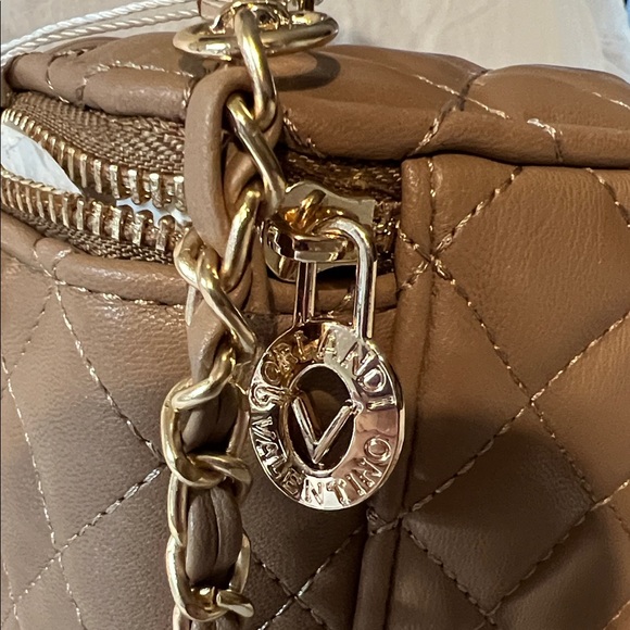 Valentino Orlandi Brown Quilted Women's Bag-NWT - Picture 7 of 10